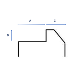 Batente Modulado Chapa 19 (1,11 mm)