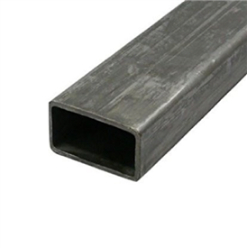 Tubo Preto Retangular 40 x 20